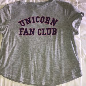 Unicorn Slightly Cropped Tee